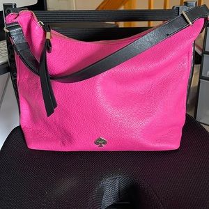 Pink leather barely worn Kate Spade Hand Bag